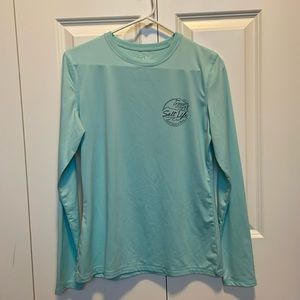Salt Life long sleeve performance t-shirt in size medium.